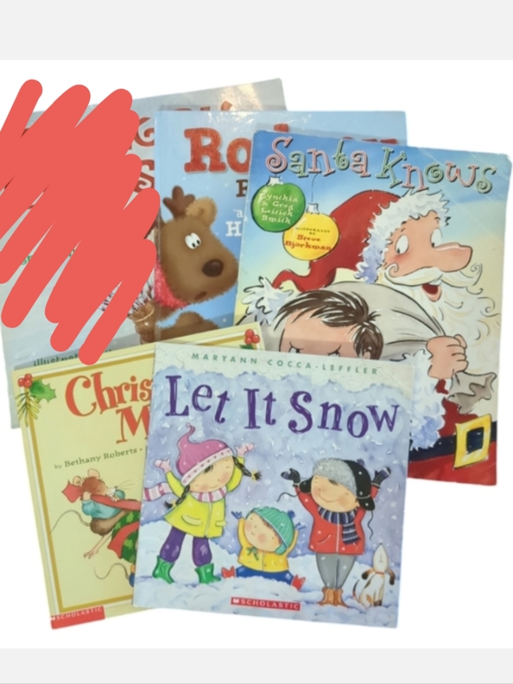 4 Children's Christmas Winter Books